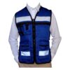 D_NQ_NP_2X_678778-MLA104161595859_012026-F_optimizada Chaleco Brigadista Reflejante Gabardina Color Azul Rey Talla Del Chaleco Reflejante Unitalla Ajustable