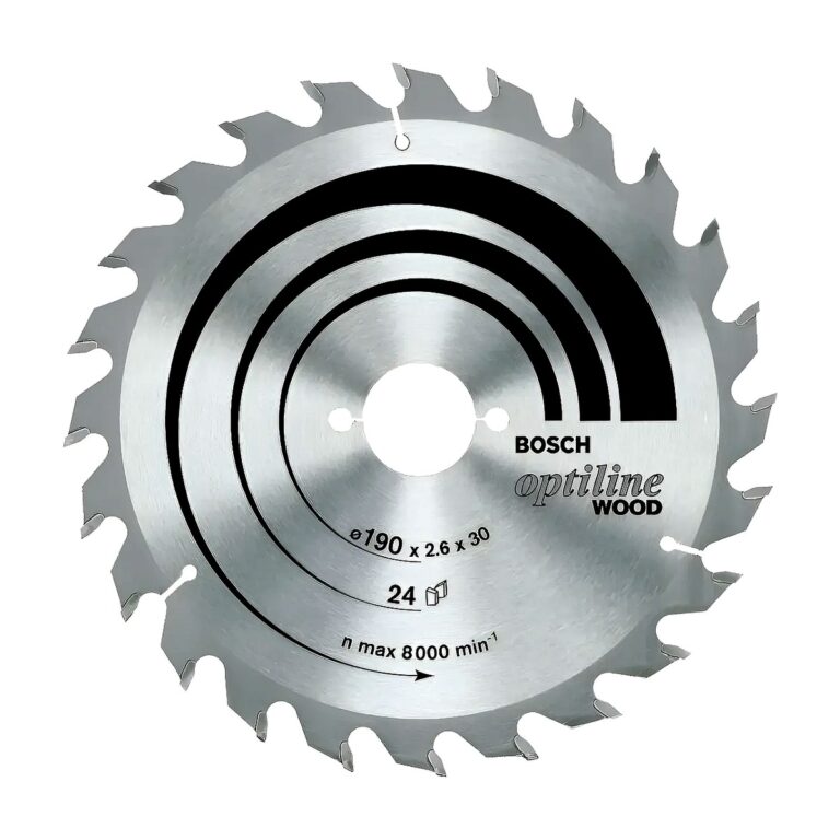 Disco Sierra 7-1/4 Dientes 24 Optiline Wood Bosch 40846