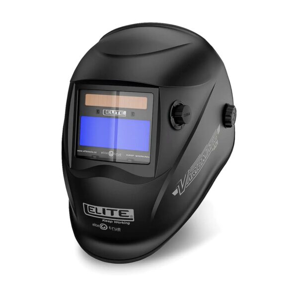Careta Electronica Soldadura Elite Variomatic 401 Color Negro Lisa