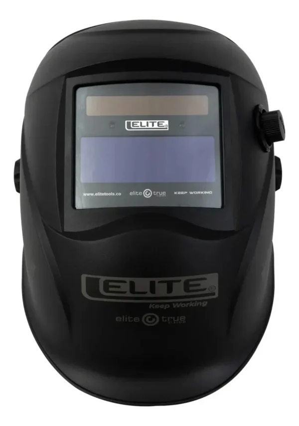 Careta Electronica Soldadura Elite Variomatic 401 Color Negro Lisa