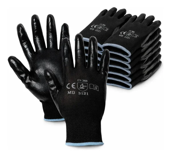 D_NQ_NP_2X_827622-MLM111214110147_052026-F Guante Nylon Recubrimiento Palma Nitrilo Recubierto