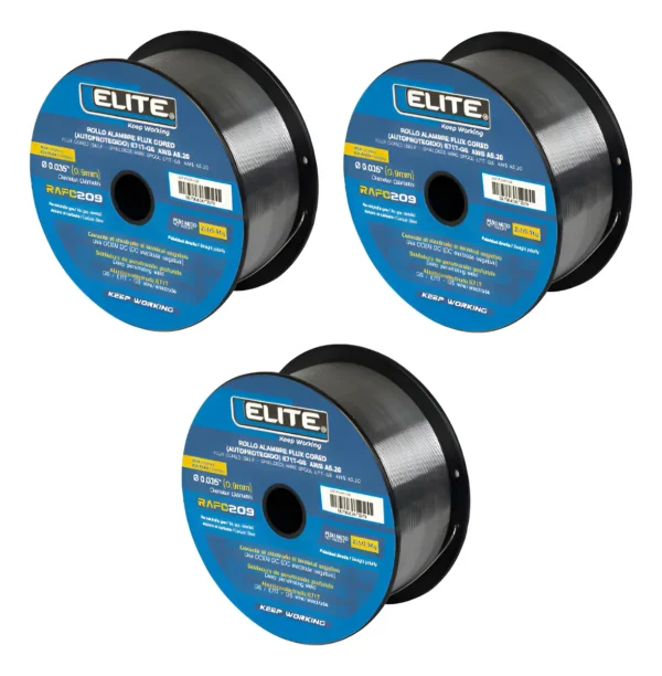 D_NQ_NP_2X_828650-MLM92066495604_092025-F Soldadura Microalambre Flux Core .035mm Elite 3 Rollo 1 Kilo