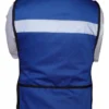D_NQ_NP_2X_876982-MLA104161595863_012026-F Chaleco Brigadista Reflejante Gabardina Color Azul Rey Talla Del Chaleco Reflejante Unitalla Ajustable