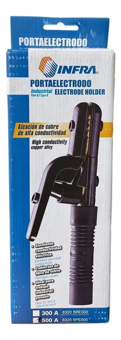 D_NQ_NP_2X_903551-MLU75008836486_032024-F Pinza Porta Electrodo 500 Am, Infra 8325