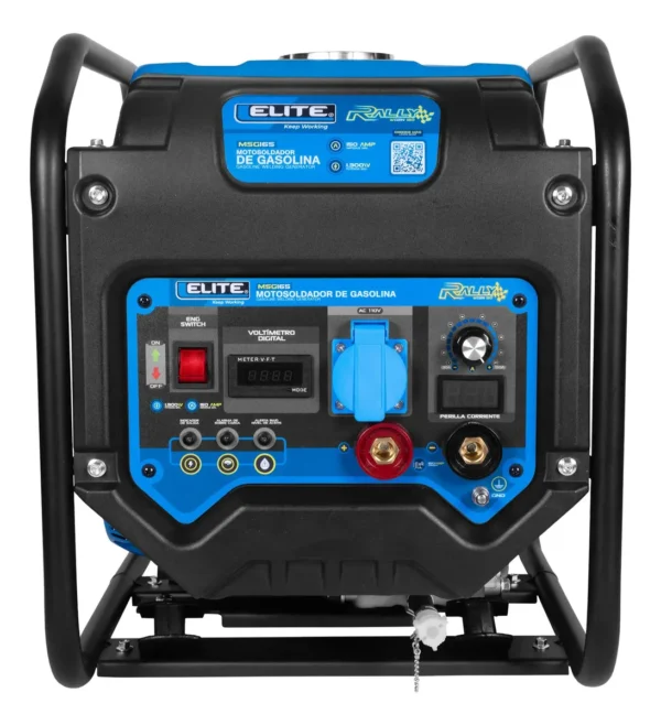 Motosoldadora Generador A Gasolina Inverter 150 Amp 1300w 110v Elite Msg165