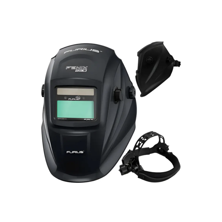 Careta Electrónica Para Soldar Vision A Color Furius Fw23