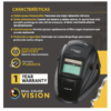 Careta Electrónica Para Soldar Vision A Color Furius Fw23