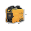 Soldadora Inversor Mini Furius 131m Mini 130 Amp 110v Color