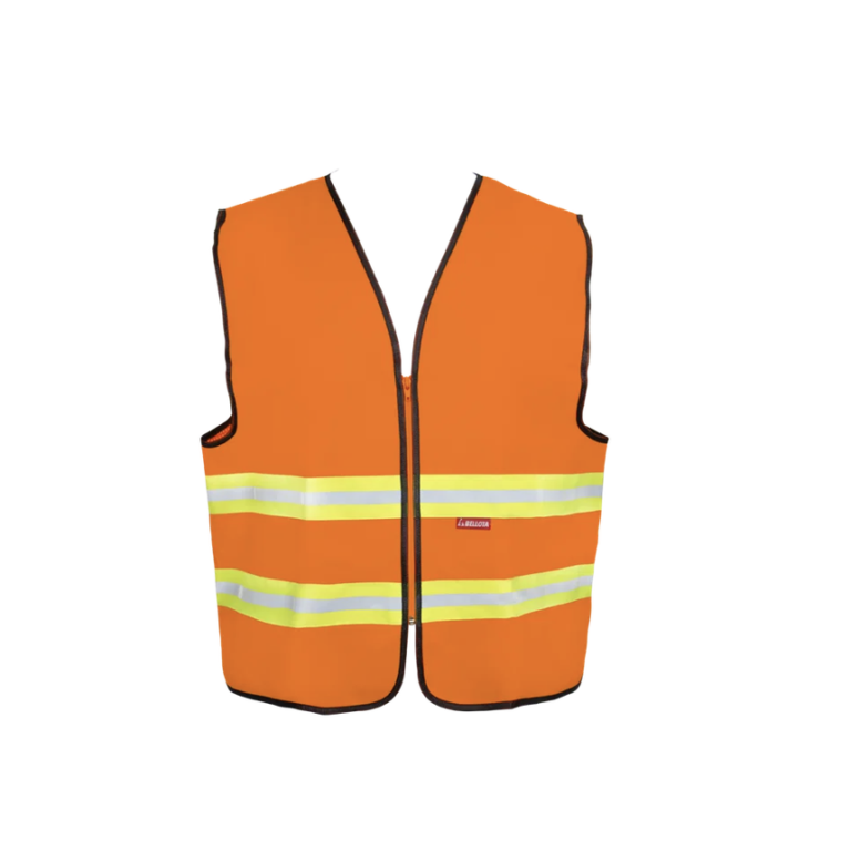 Chaleco De Seguridad Con Cierre Naranja Bellota 7CHNAR03