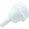 Regadera eléctrica de pared Tramontina Senseday blanca y verde 5.5kW
